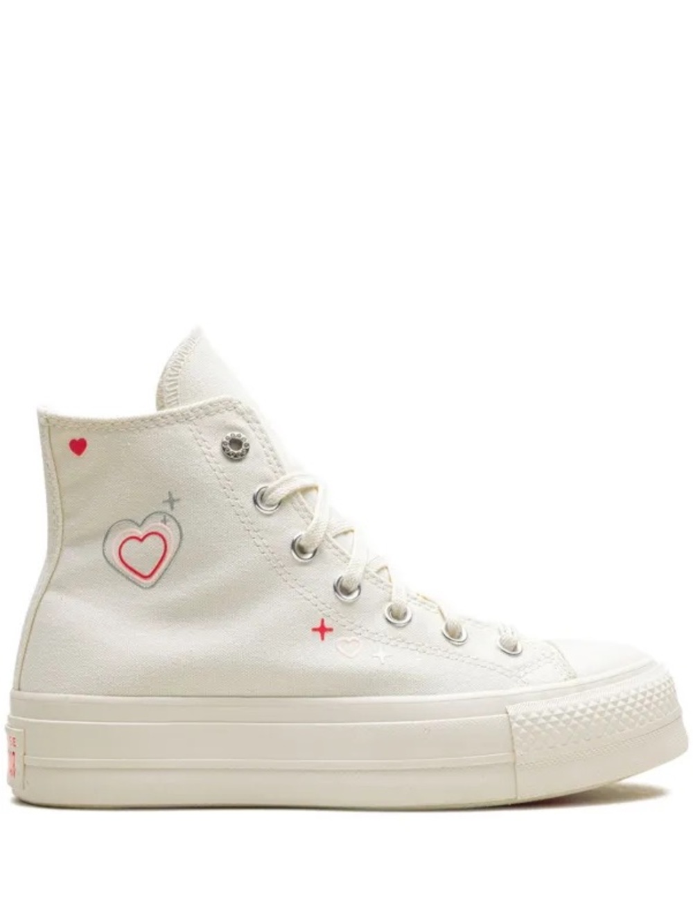 Converse Chuck Taylor All Star Lift Y2K Heart Platform High Top A09114C W 5.5